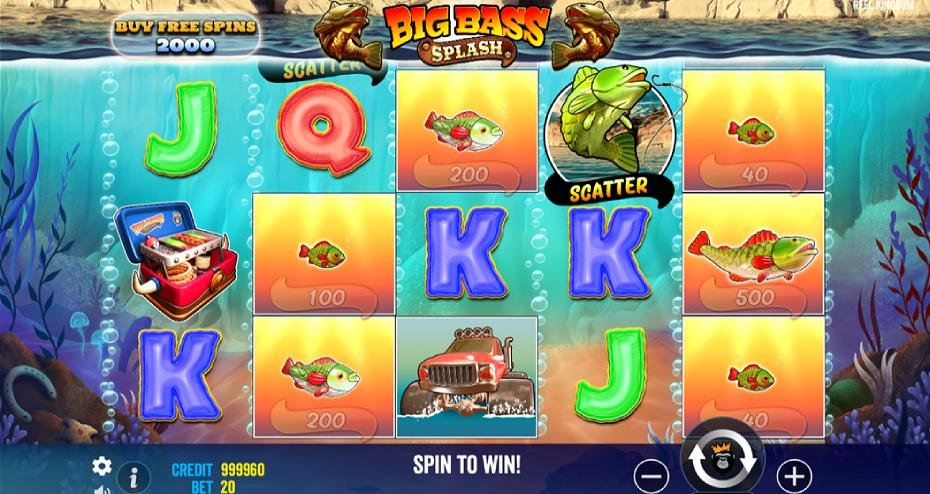 Big Bass Splash spelen