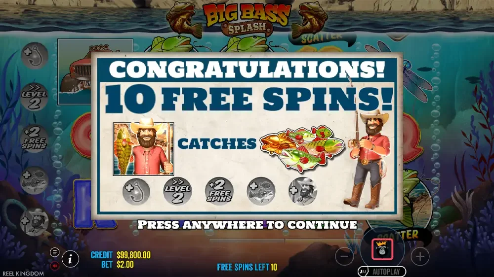 afbeelding Big Bass Splash Inloggen
